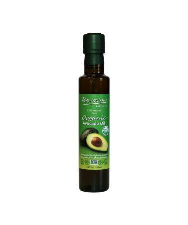 Benissimo Organic Cold Pressed 100% Pure Avocado Oil, 8.45 Fl Oz