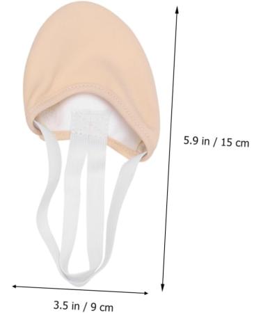 SAFIGLE Half Sole Dancing Shoes | Lightweight & Comfortable Ballet Footwear for Yoga & Gymnastics 9x15cm - Buy Online on GoSupps.com