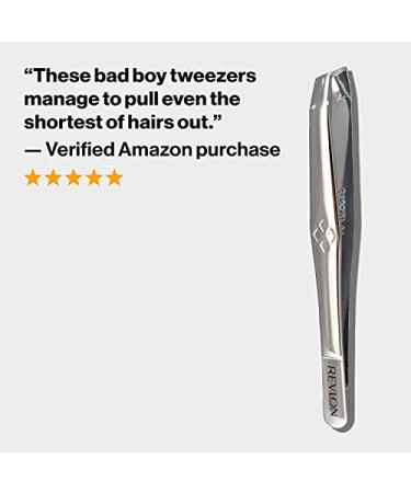 Revlon Slant Tip Tweezer - Precision Beauty Tool for Flawless Brows - Buy Online on GoSupps.com