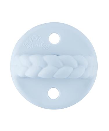 Sweetie Soother Silikon Orthodontic Pacifier Set - 2 in Sky & Surf for 0-6 Months | Collapsible Handle & Air Holes for Safe Comfort - Buy Online on GoSupps.com