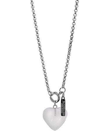 Oralgo's Aesthetic Titanium Steel Charm Necklace - Fashionable Simple Jewelry for Weddings & Everyday Wear - Buy Online on GoSupps.com