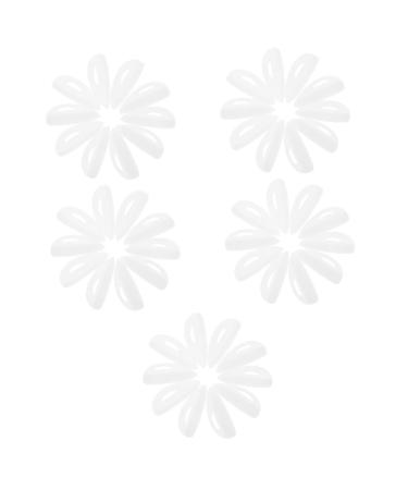 Beaupretty 50 Pairs Eyelash Pad Eyelash Curlers Washers Eyelash Holder Tool Female Eyelash Mats Practical Pads Eyelashes Cushions White Cosmetic Silica Gel Stickers