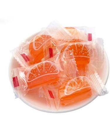 Sour and Sweet Fruit Orange Flavor Toffee Orange Hard Candy Chewing Candy Preserved Fruit Sweets Snacks Candy Snacks Wedding Candy Desserts Casual Snacks gift pack (250g (about 30 pieces)) - Buy Online on GoSupps.com