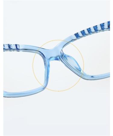 Shop Anti Glare Cat-Eye Eyewear | Blue Light Blocking Retro Readers +0.00 - Large Flat Light Mirror Black - Buy Online on GoSupps.com