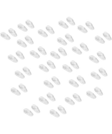 Buy Tiuimk 25 Pairs Transparent Silicone Nose Pads - Screw-In Type S09 | Best Quality & Fast International Shipping - Buy Online on GoSupps.com