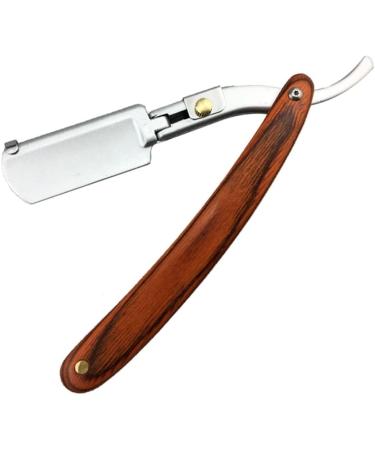 Fomiyes Portable Razor - Manual Straight Blade Shaver for Men | Metal & Bamboo Beard Grooming Tool - Buy Online on GoSupps.com