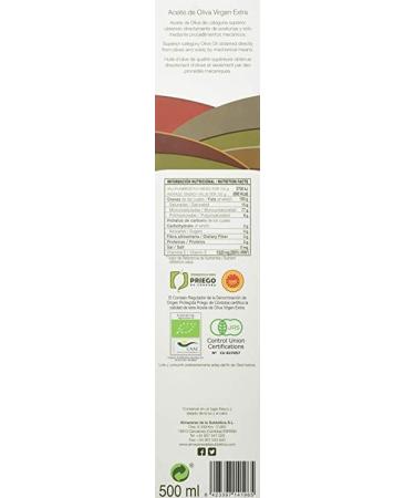 2 x Rincon de la Subbetica 500 ml - Spanish Extra Virgin Olive Oil (Hojiblanca Variety) - Buy Online on GoSupps.com