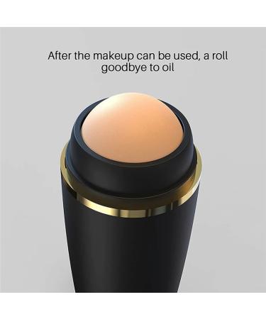 Oil Absorbing Face Roller & Scooter | Reusable Volcanic Stone Solution for Oily Skin Care - Buy Online on GoSupps.com