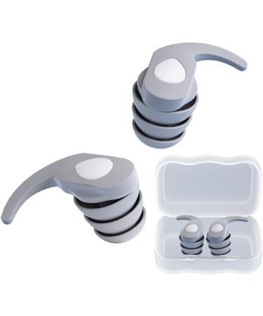 Buy Best Noise Cancelling Silicone Ear Plugs | Reusable Soft Ear Protectors for Sleep & Sound Blocking - Buy Online on GoSupps.com