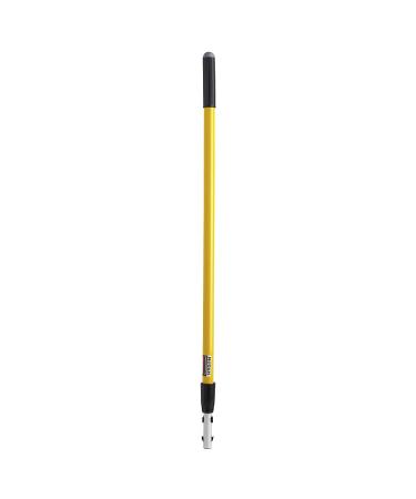 Rubbermaid Commercial  Quick-Connect Straight Adjustable Extension Handle/Pole - Cleaning Tool for Floors  Walls  Ceilings  Windows in Residential/Commercial/Business  Yellow  4ft - 6ft  FGQ75500YL00 4 ft - 6 ft - Buy Online on GoSupps.com