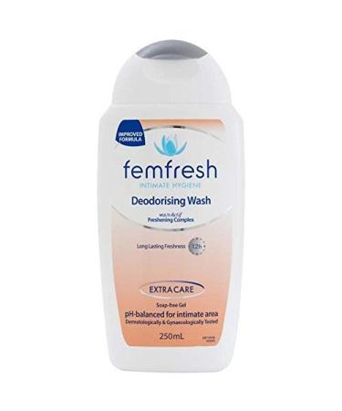 Femfresh Deodorising Wash 250ml - Long Lasting Freshness (12 Hours) | Australian Made International Shipping - Buy Online on GoSupps.com