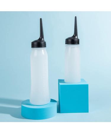 FRCOLOR 3pcs Hair Dye Applicator Bottles - Professional Dry Cleaning & Oil Squeeze Bottles for Salon Use (19x4.7cm - Buy Online on GoSupps.com