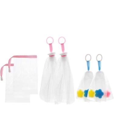 6pcs Bathroom Bubble Bags Bath Bag Drawstring Pouch 6pcs