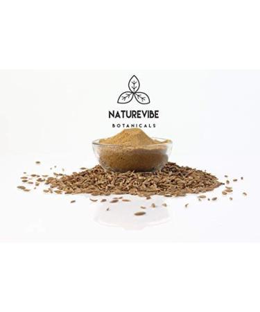Naturevibe Botanicals Organic Caraway Seeds 1lb - Non-GMO, Gluten Free Indian Spice - Buy Online on GoSupps.com
