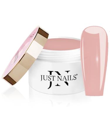 Justnails Pro Honey Cream Extreme Builder UV/LED -Gel Builder - Thixotrop Gel Schablonel gel - no run no lifts (Take My Soul 50ml) 50 ml (1 Pack) Take My Soul