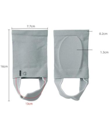 Price Xes Metatarsal Compression Arch Support Sleeves with Gel Pad - Flat Foot & Plantar Fasciitis Relief - 1 Pair Gray - Buy Online on GoSupps.com