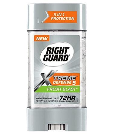 Right Guard Total Defense Anti-Perspirant Deodorant Power Gel Fresh Blast 4 oz (Pack of 4) - Buy Online on GoSupps.com
