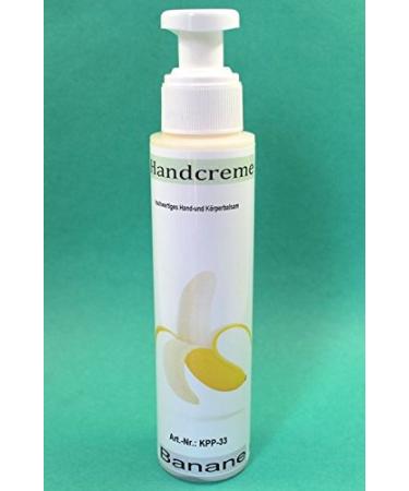 1 x 100 ml of hand care cream banana