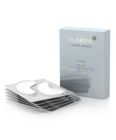 hyaluronic X-Press eye pads tre belle Cosmetics immediately firming with hyaluronic acid for tired & sagging eye area