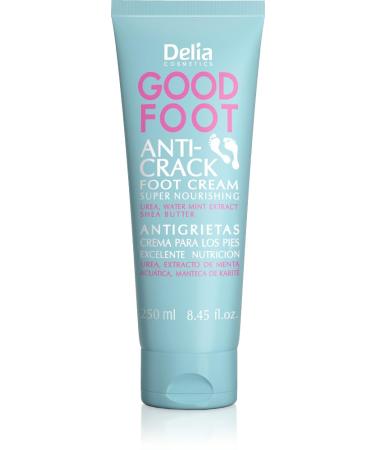 Delia Cosmetics - Good Foot - Foot Cream - Protects cracked & sensitive heels - prevents damage - offers regeneration for dry feet - 250 ml - Buy Online on GoSupps.com