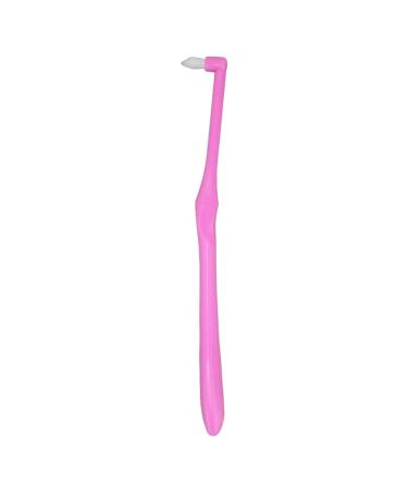Orthodontic Toothbrush for Braces - V-Shaped Soft Bristles in Pink | Best Cleaning Tool for Braces Care - Buy Online on GoSupps.com