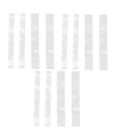 NOLITOY 6 Pairs Invisible Transparent Shoelaces Shoe Accessories for Women Shoe Tape Transparent Shoe Straps High Heel Accessories Clear Heels Shoe Laces Elastic Shoe Strap Heel Band Tpu