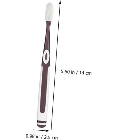 8th Nano Toothbrush for Soft Gum Care - Silicone Sponges for Adults | Gentle Oral Hygiene Solution for Pregnant Women - Buy Online on GoSupps.com