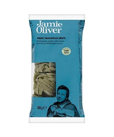 Jamie Oliver Pack of 2 Green Tagliatelle Nests 500g