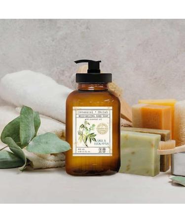 Buy Botanical Herbal Hand Soap Set (4 x 22 Fl Oz) - Infused with Essential Oils: Lavender Chamomile Sage Eucalyptus Citrus Verbena Coconut Hibiscus - International Shipping Available - Buy Online on GoSupps.com