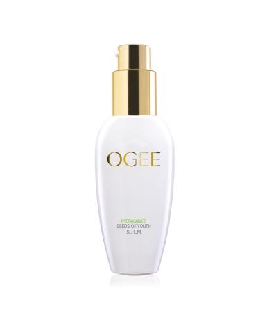 Ogee Seeds of Youth Serum - Hyaluronic Acid Serum for Face - Firming Plumping & Hydrating Serum for Fine Lines and Wrinkles - Certified Organic & Made in USA
