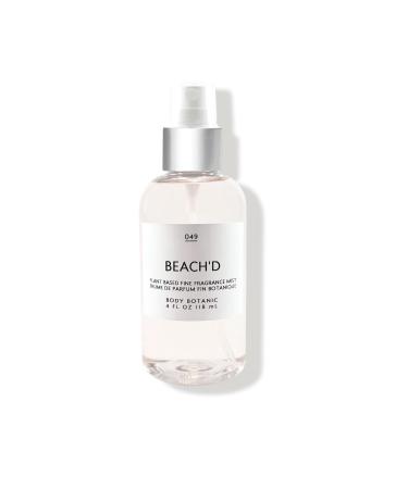 Beach'd Fine Fragrance Mist 4 Fl Oz 118 mL - an Irresistible Blend of Warm Sand Sea Spray Sand Jasmine Mandarin Driftwood Sea Salt - Buy Online on GoSupps.com