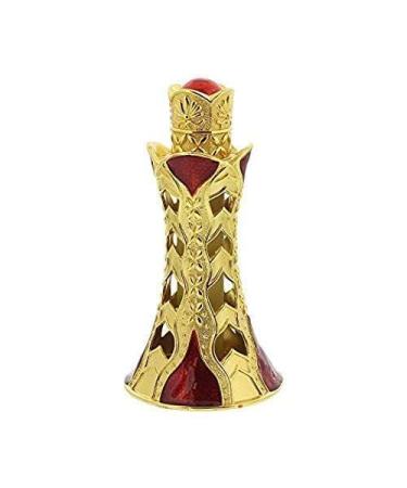 Khadlaj Azaari Concentrated Perfume Oil for Unisex 0.57 Ounce Amber Wood 0.61 Fl Oz (Pack of 1) - Buy Online on GoSupps.com