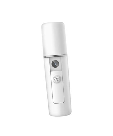 DRESSOOS Skin Moistener Mini Face Humidifier Mini Facial Mister Mist Facial Sprayer Air Humidifier White