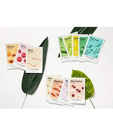 MISSHA Airy Fit Sheet Mask Green Tea green tea cloth mask WATER type dry skin moisture 1 piece - Buy Online on GoSupps.com