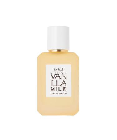Ellis Brooklyn VANILLA MILK Eau De Parfum - Gourmand Perfume For Women with Creamy Milk Bourbon Vanilla & Sandalwood Vegan Perfume Made In The USA VANILLA MILK 1.7 Fl Oz (Pack of 1)