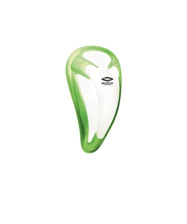 Shock Doctor BioFlex Athletic Cup, Adult & Youth White/Green X-Small
