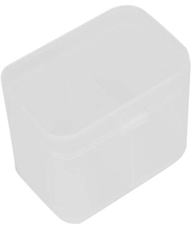 Yosoo 2 Grids Nail Art Cotton Pads Organizer Storage Box (2 Pcs) - Efficient & Stylish Solution for Nail Care - Buy Online on GoSupps.com