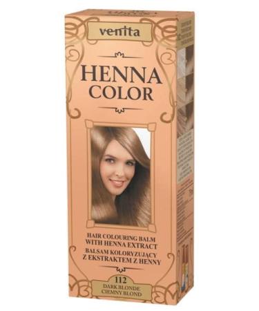 Venita Henna Color Hair Dye 112 Ciemny Blond 75 ml