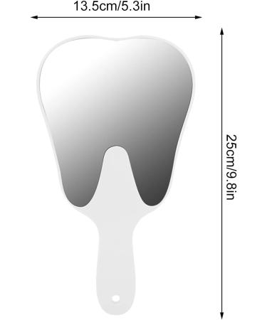 Buy Tooth-Shaped Dental Mirror - 25x13.5 cm Resin & Glass | International Shipping - Buy Online on GoSupps.com