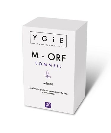 Melatonin 1.5mg: Regulates the biological clock | Made in France | Relax and Soothe | Serene Sleep | Recover the Sleep Cycle | 30 Tablets | Ygie – M-ORF