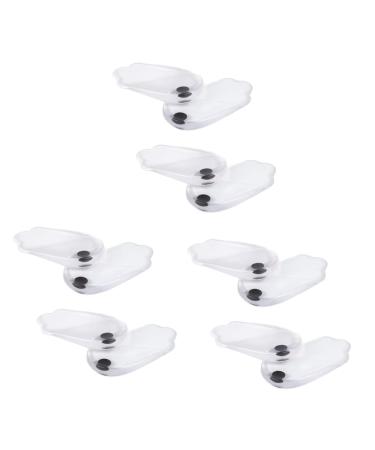 Healvian 6 Pairs Shoe Inserts Shoe Pads Practical Insoles Heel