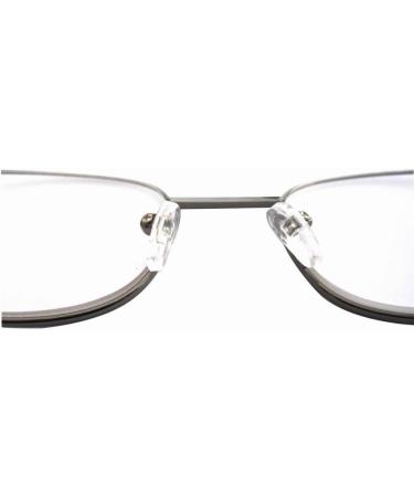 Eyekepper Gunmetal Metal Frame Reading Glasses with Spring Hinge - +3.50 Strength - 4 Pack - Buy Online on GoSupps.com