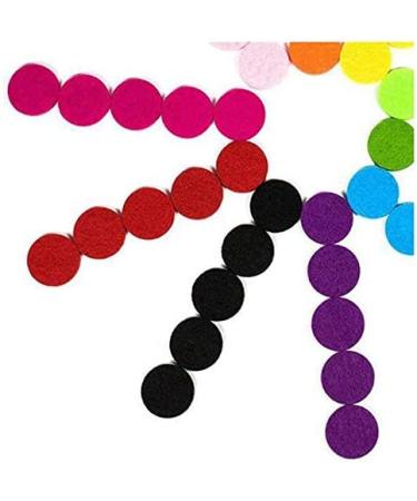 Polish 50pcs 22mm Refill Felt Pads for Essential Oils Diffuser Locket Necklace | International Shipping Available - Buy Online on GoSupps.com