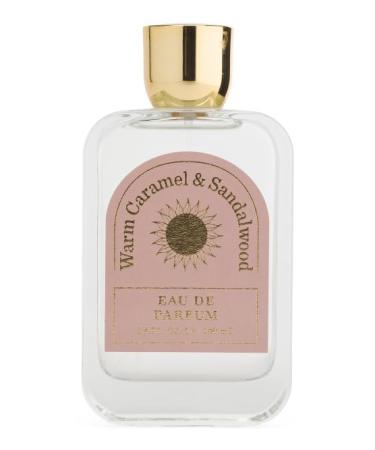 Tru Fragrance COZY COLLECTION 3.4oz Warm Caramel And Sandalwood Eau De Parfum Spray for women unboxed