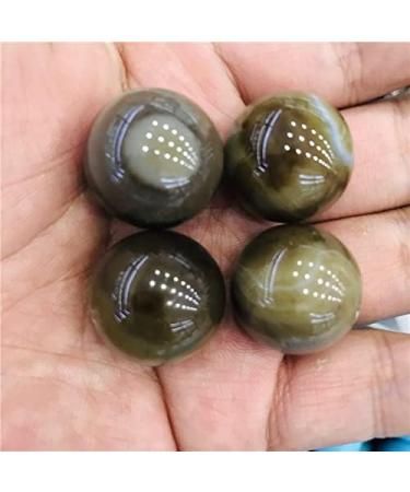 Xuquli Natural ACHATAR Crystal Balls - Yellow Quartz Healing Crystals for Home D cor & Holiday Beautification - Buy Online on GoSupps.com