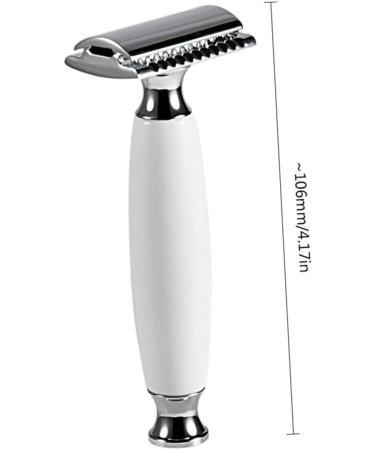 Minkissy Double Open Butterfly Manual Razor for Men - Waterproof Double-Sided Alloy Shaving Knife - Buy Online on GoSupps.com