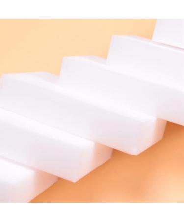 BTuregsau Melamine Sponge Magical Sponge Rub Melamine Cleaner Eco-Friendly White Kitchen Magical Sponge Rub 10 x 6 x 2 cm 200 Pcs - Buy Online on GoSupps.com