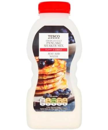 Tesco American Style Pancake Shaker Mix (155GX5) |PREMIUM PRODUCT | American Style Pancake | TASTED PANCAKE - Buy Online on GoSupps.com