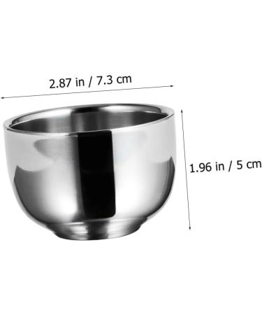 FRCOLOR 1STK Impact Bowl - Ceramic & Stainless Steel Rocking Bowl for Home Shaving Foam and Mixing | International Shipping Available - Buy Online on GoSupps.com