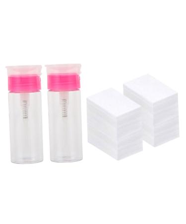 Beaupretty Flacons Vides pour Dissolvant Distributeurs de Liquide Pompe pour Manucure Flacons Pression pour Vernis Ongles